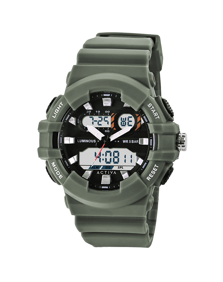 Activa Pixel X Invicta Digital Men's Watch Green - ACW496-003