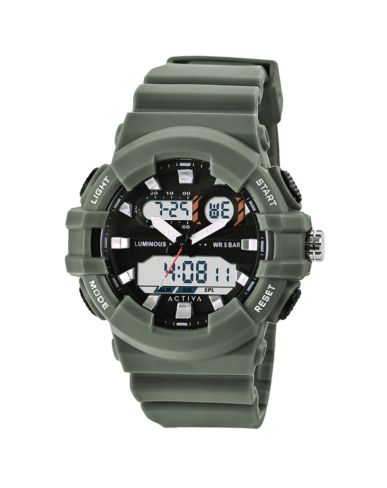 Activa Pixel X Invicta Digital Men's Watch Green - ACW496-003