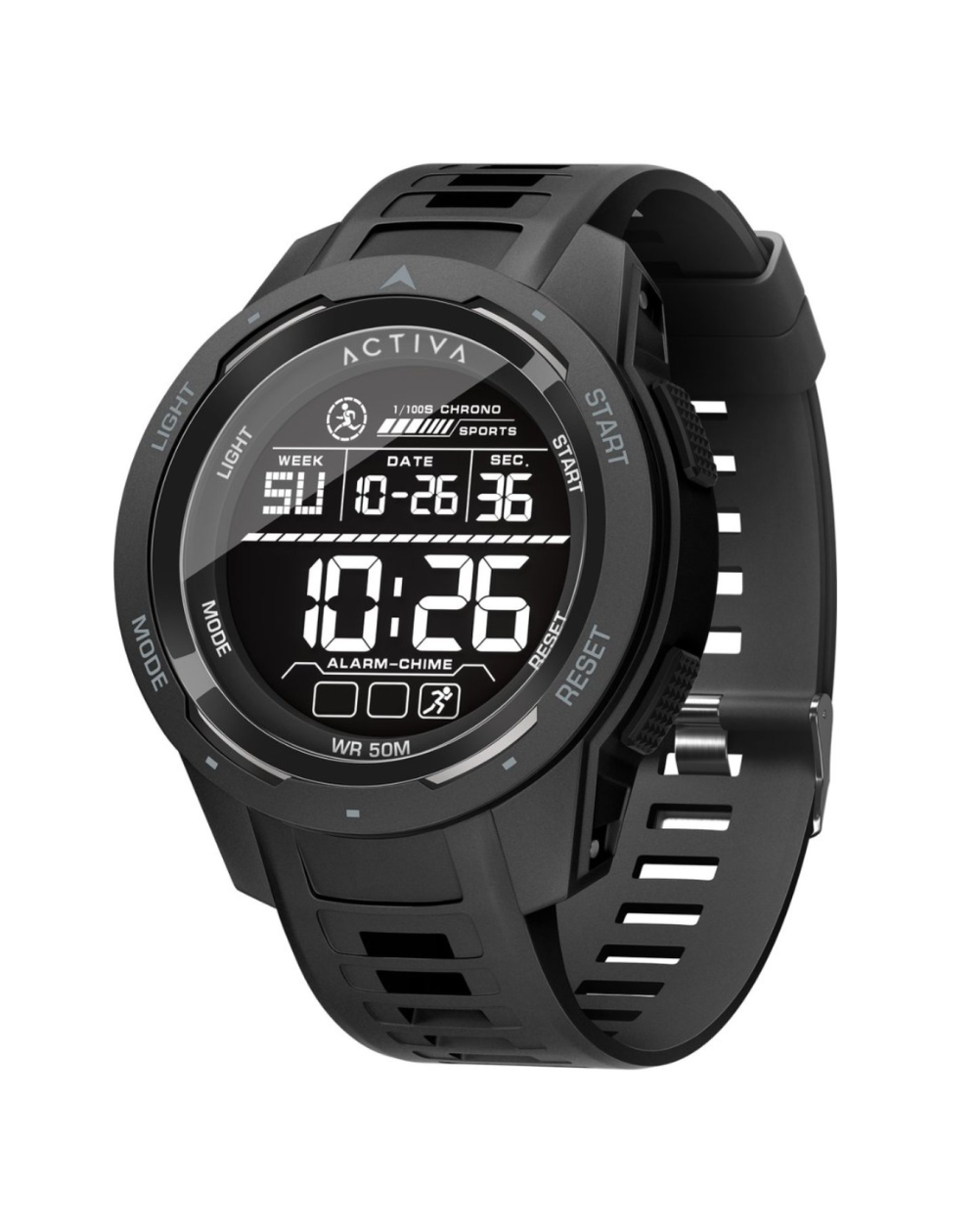 Activa X Terrain Invicta Digital Black Men's Watch - ACW8105-004
