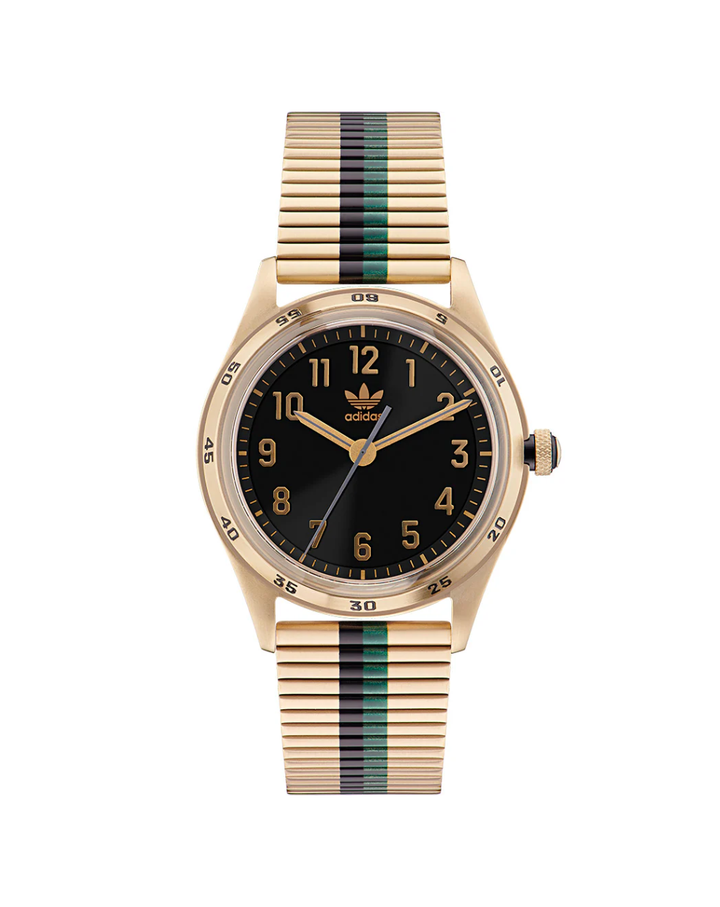 Adidas Originals Code Four Gold/Green Tone Men's Watch - AOSY22526