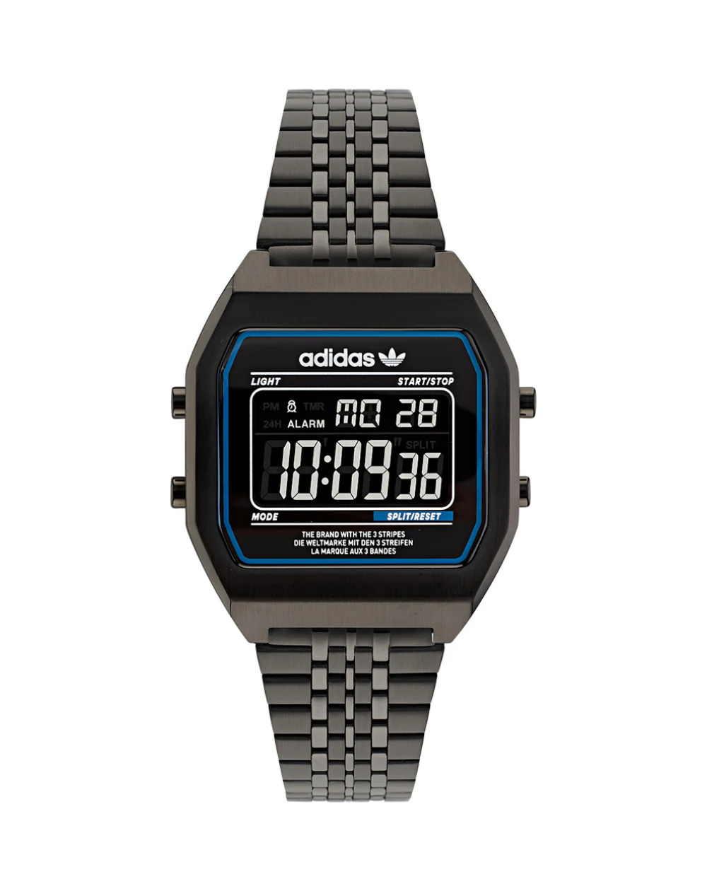 Adidas Originals Digital Two Black Unisex Watch - AOST22073