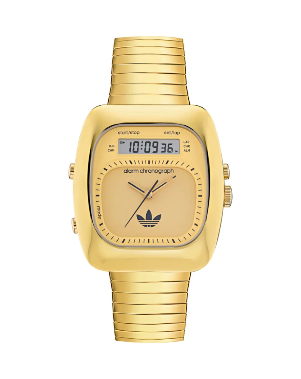 Adidas Originals Retro Wave Three Gold Chronograph Watch - AOSY25014