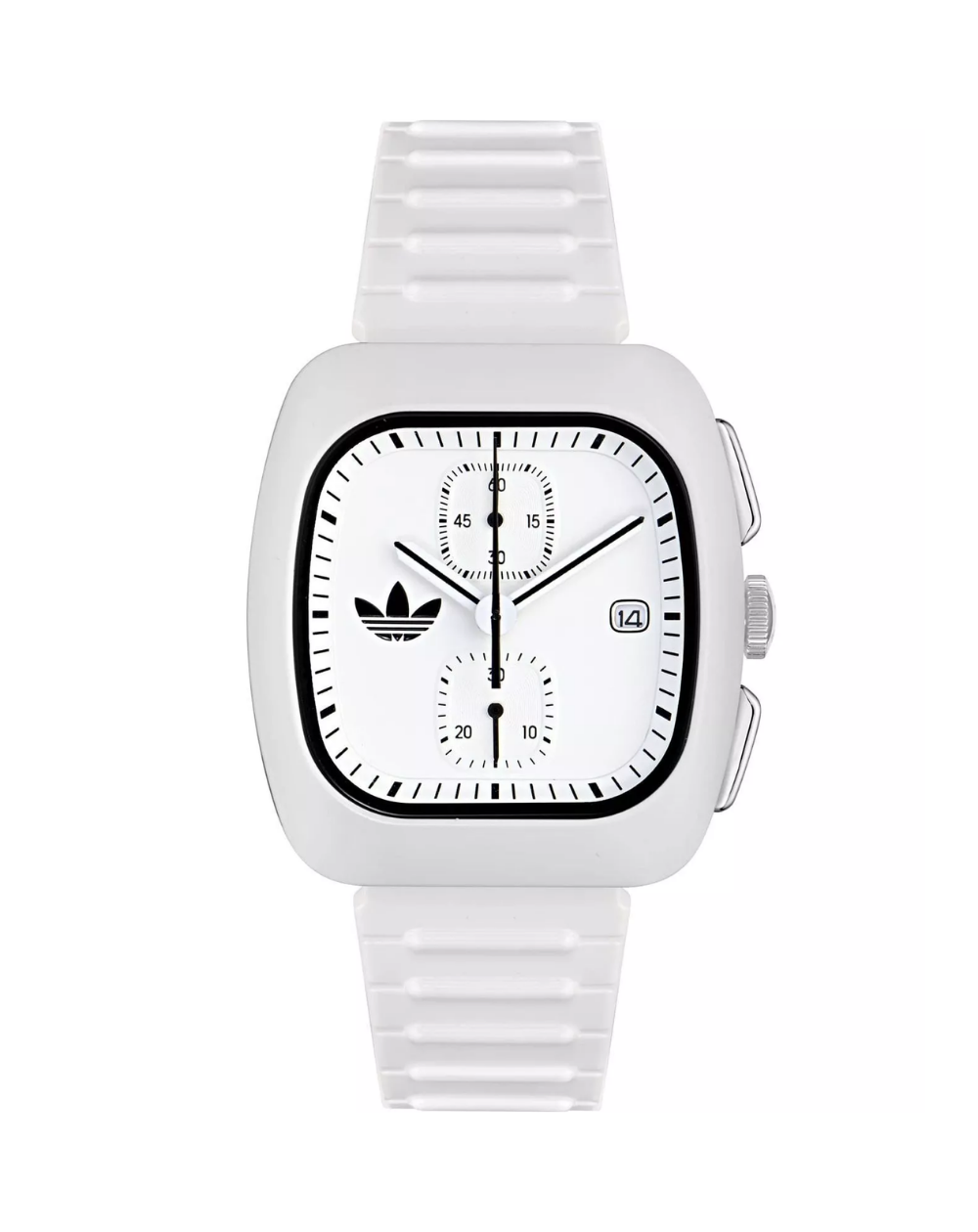 Adidas Originals Retro Wave White Chronograph Watch - AOSY24532