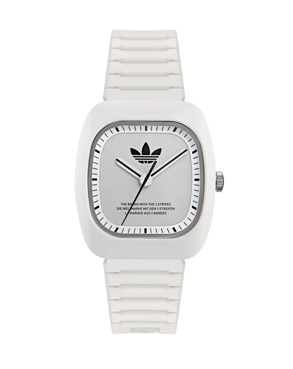 Adidas Retro Wave Two White Resin Unisex Watch - AOSY24030