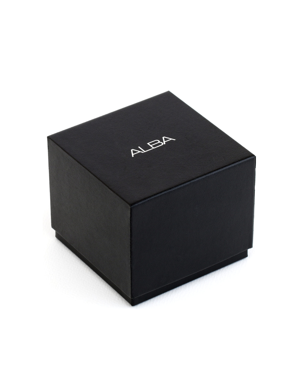 Alba by Seiko Ladies Black Dial Leather Strap Watch - AH7Y63X1