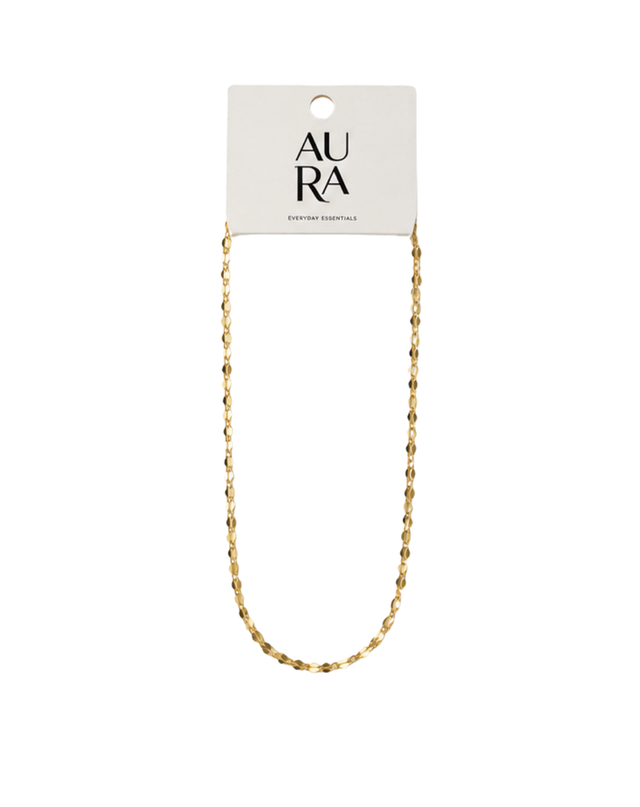 Aura Endless Gold Plated Ladies Chain - NK4052300039