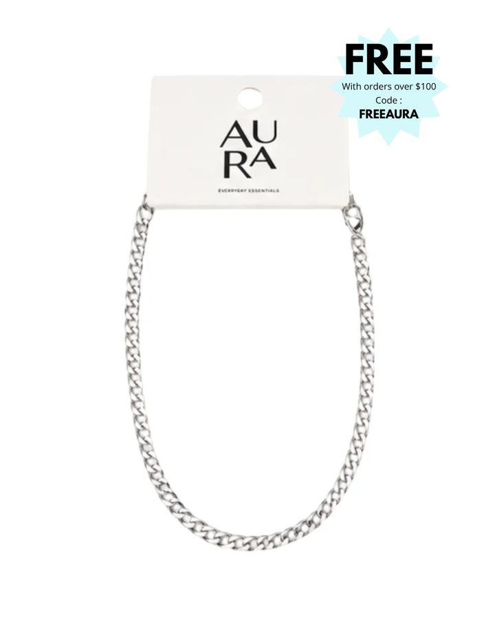 Aura Venis Silver Womens Chain/Necklace - NK1706230021