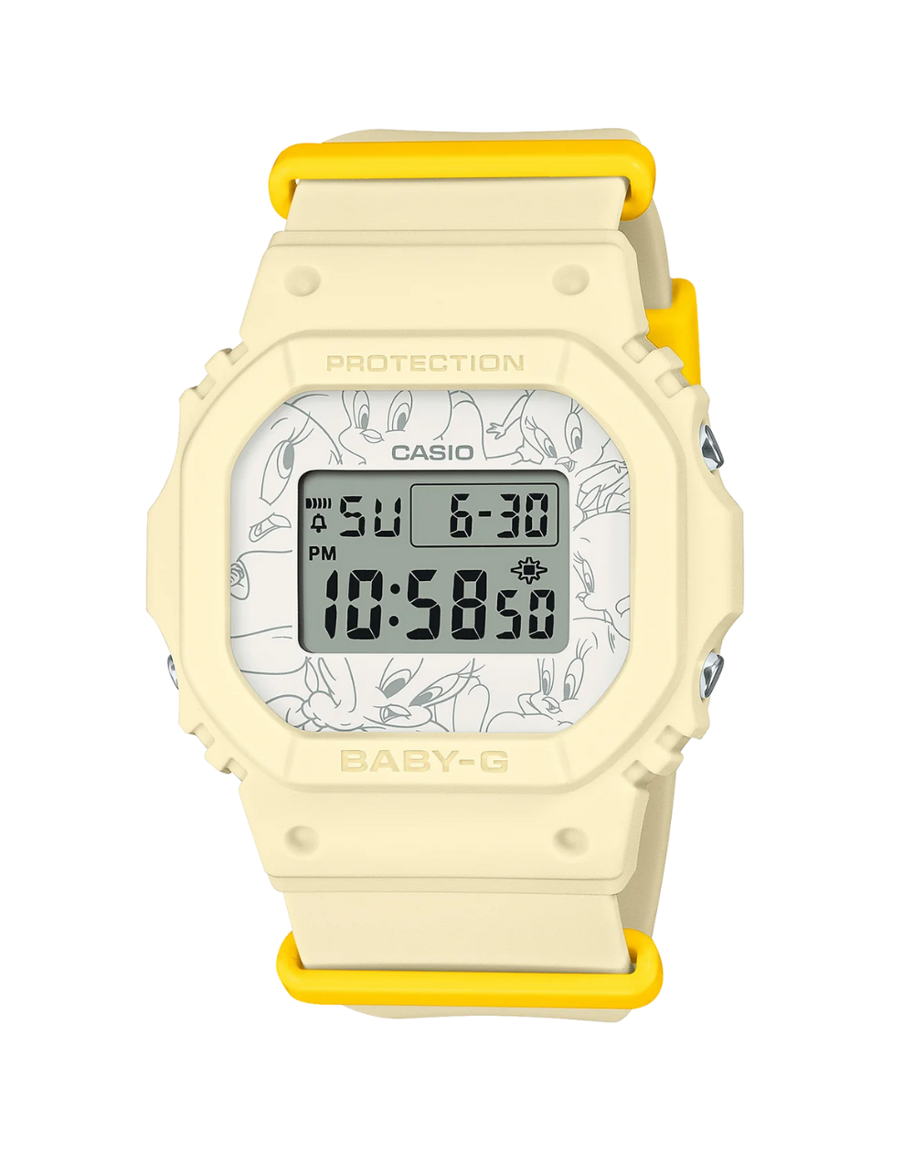 Baby-G Digital Tweety Collab Unisex Watch - BGD565TW-5D