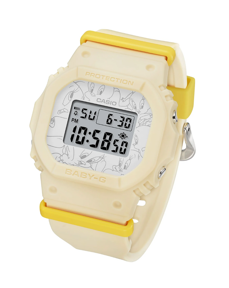 Baby-G Digital Tweety Collab Unisex Watch - BGD565TW-5D