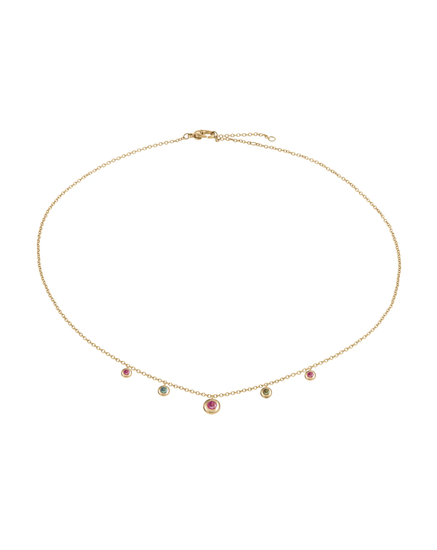 Boccia Titanium Yellow Gold Plated Ladies Necklace 08054-03