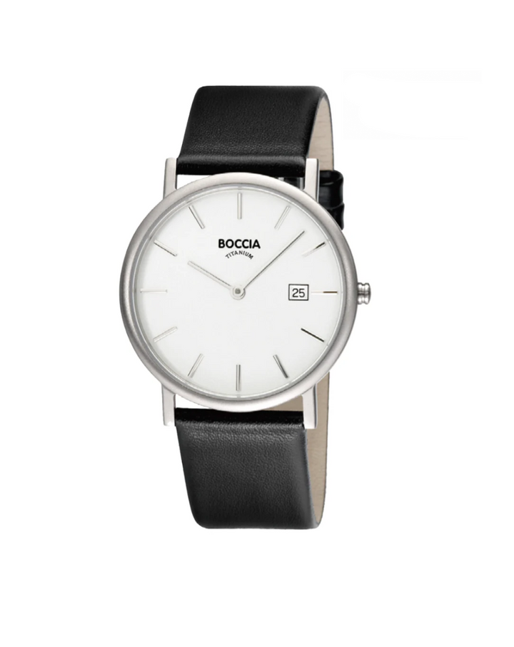 Boccia Titanium Classic Unisex Quartz Dress Watch - 3637-02