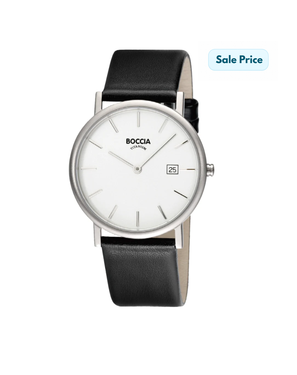 Boccia Titanium Classic Unisex Quartz Dress Watch - 3637-02