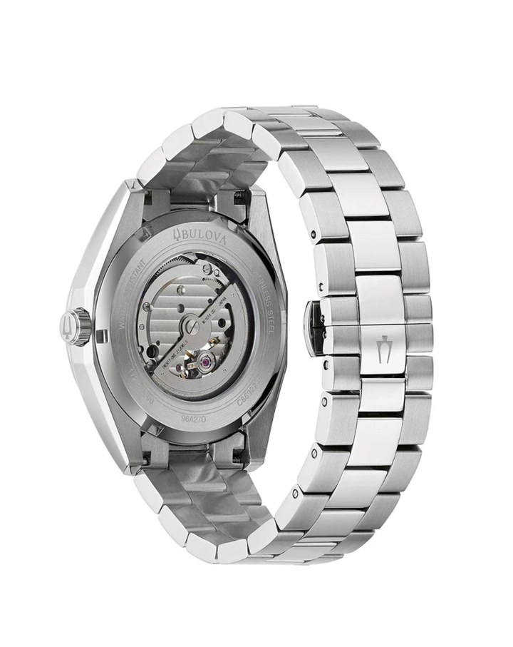 Bulova Automatic Open Heart Classic Mens Watch - 96A270