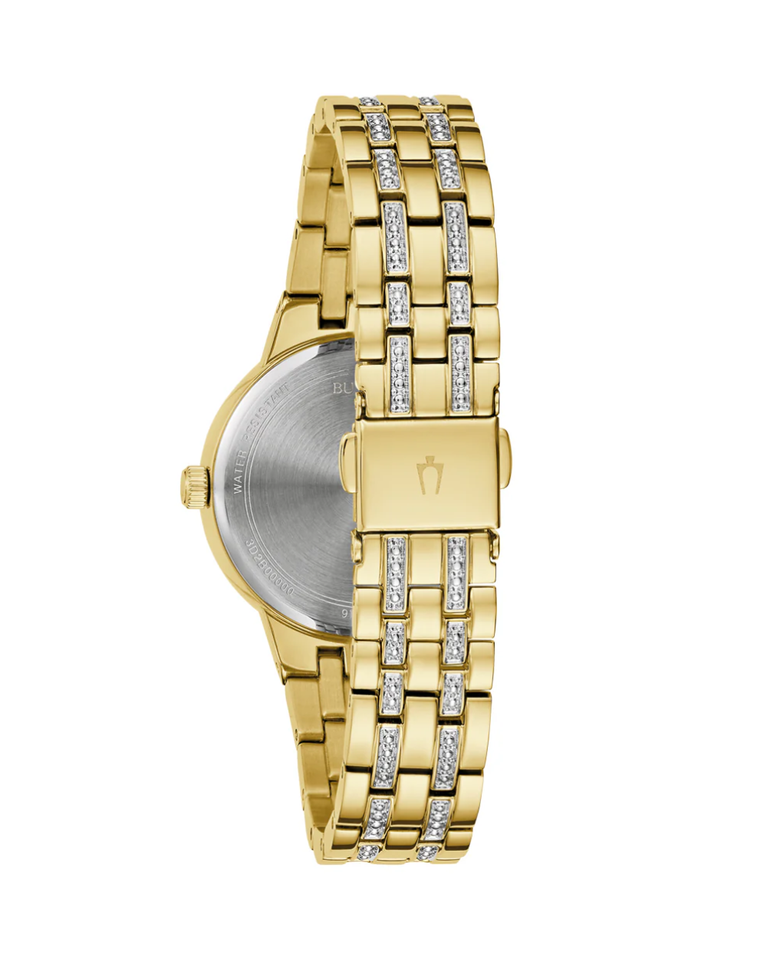 Bulova Classic Crystal Phantom Studded Ladies Watch - 97L176