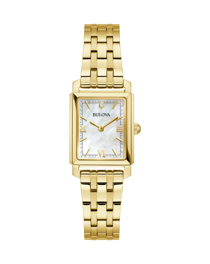 Bulova Classic Sutton Gold MOP DIal Ladies Watch - 97L177