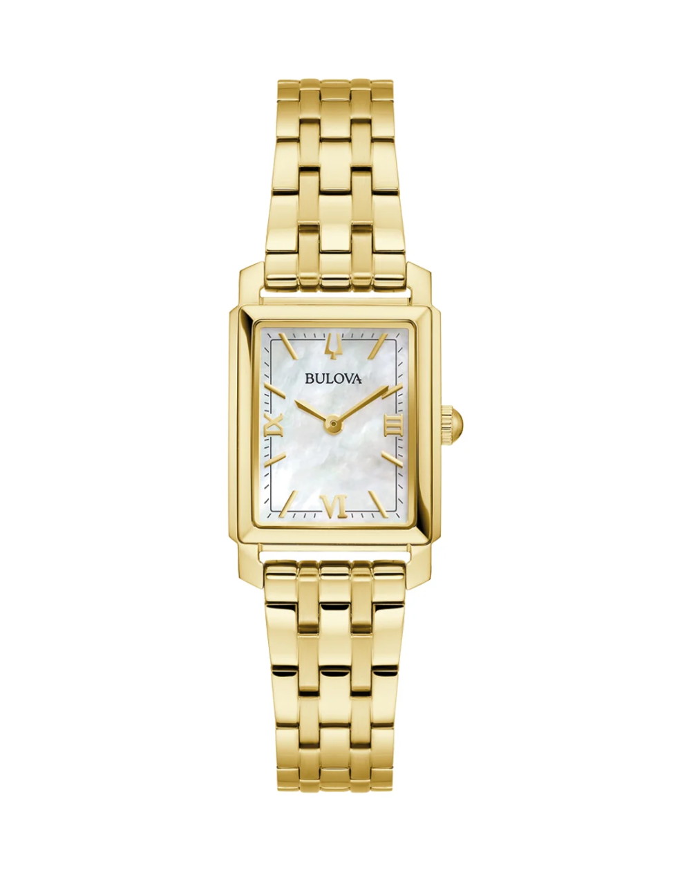 Bulova Classic Sutton Gold MOP DIal Ladies Watch - 97L177