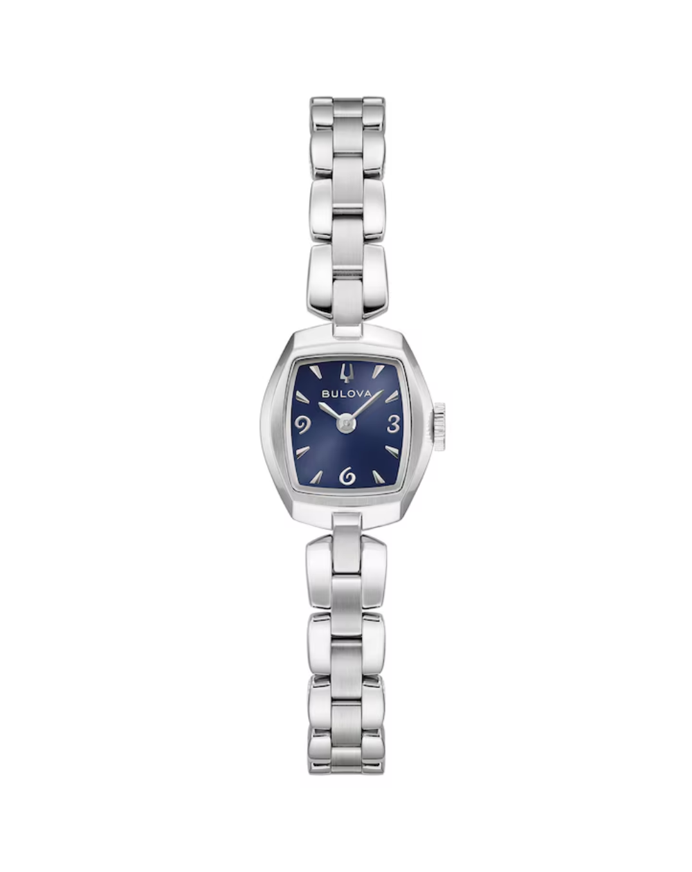 Bulova Goddess of Time Quartz Blue Dial Ladies Watch - 96L361