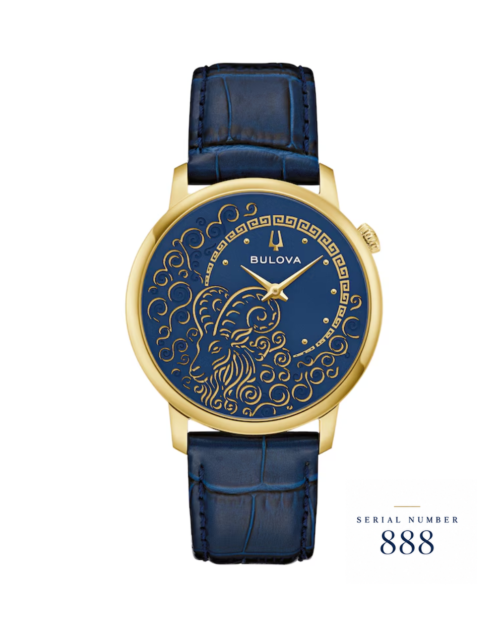 Bulova Limited Edition Hudson Year Of The Goat Watch - 97A202