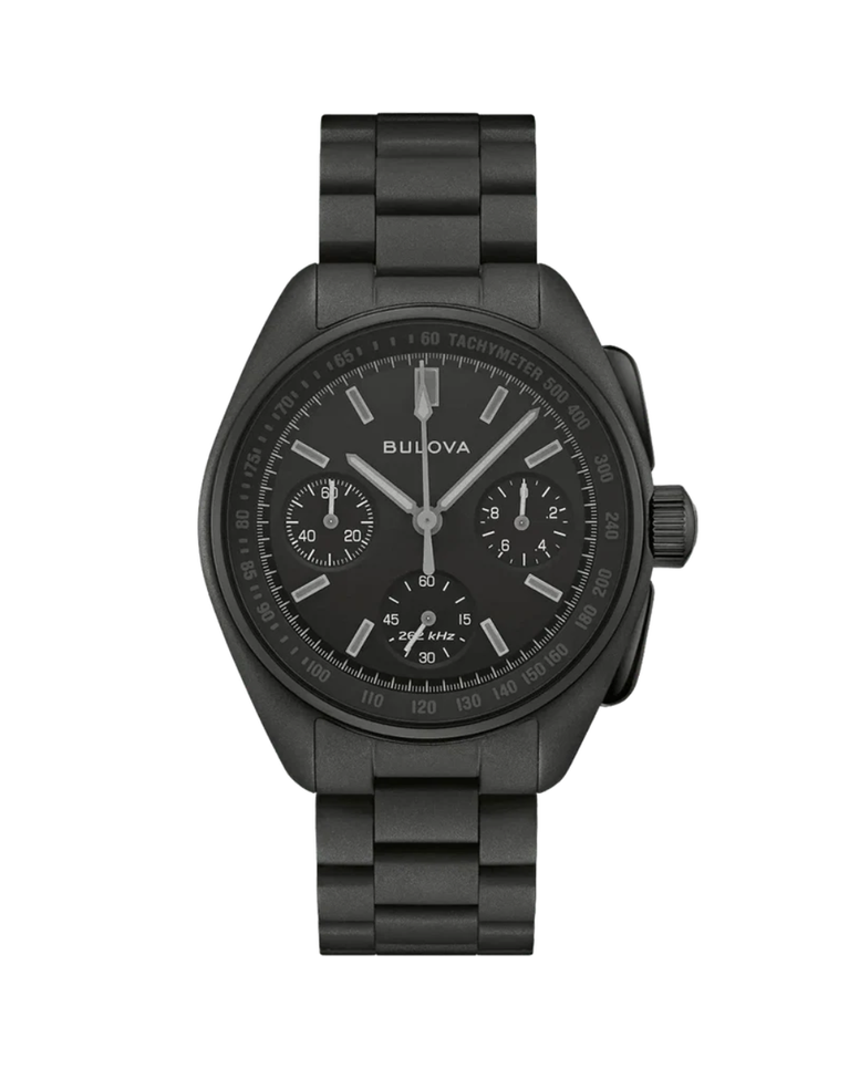 Bulova Limited Edition Lunar Pilot Black Hole Chronograph Watch - 98A335