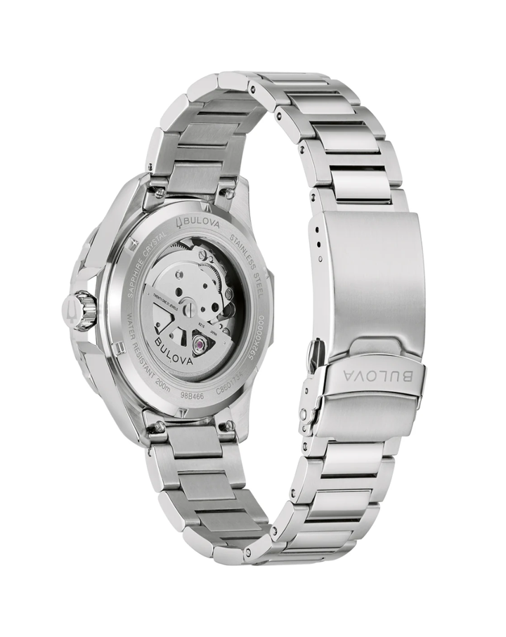 Bulova Marine Star Series B Green Dial Automatic Mens Watch - 98B471