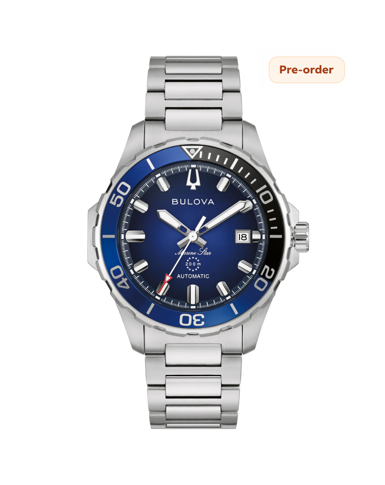 Bulova Marine Star Series B Automatic Mens Watch - 98B466