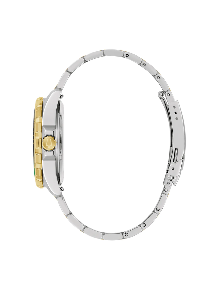 Bulova Marine Star Series B Two Tone Mens Watch - 98B467