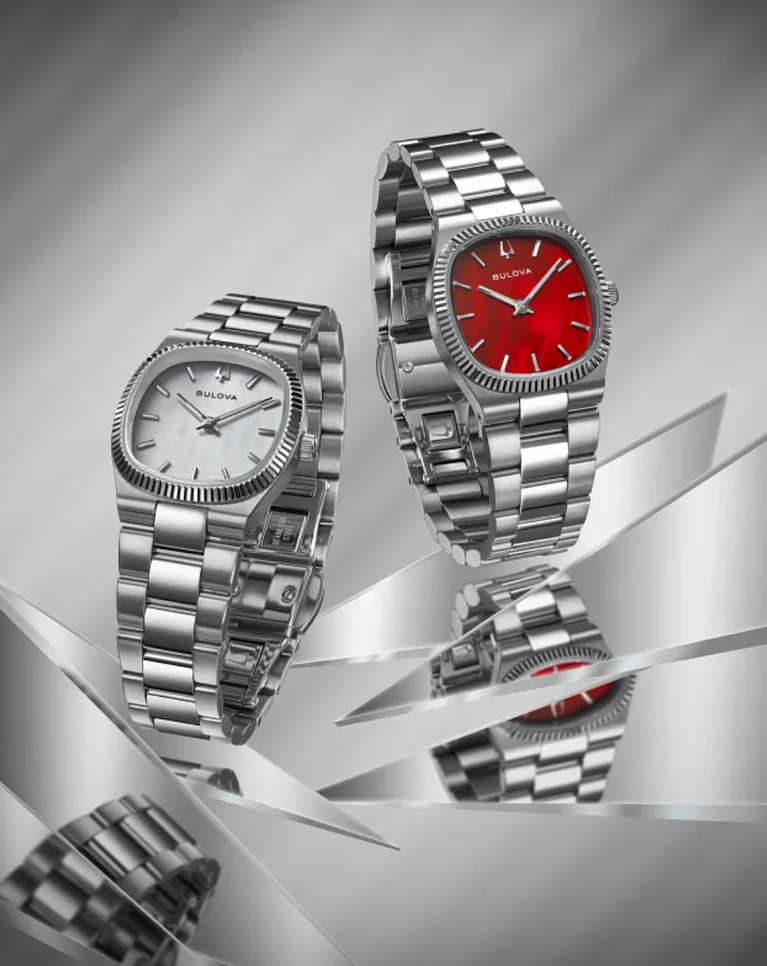 Bulova Super Seville Mini MOP Dial Ladies Watch - 96L353