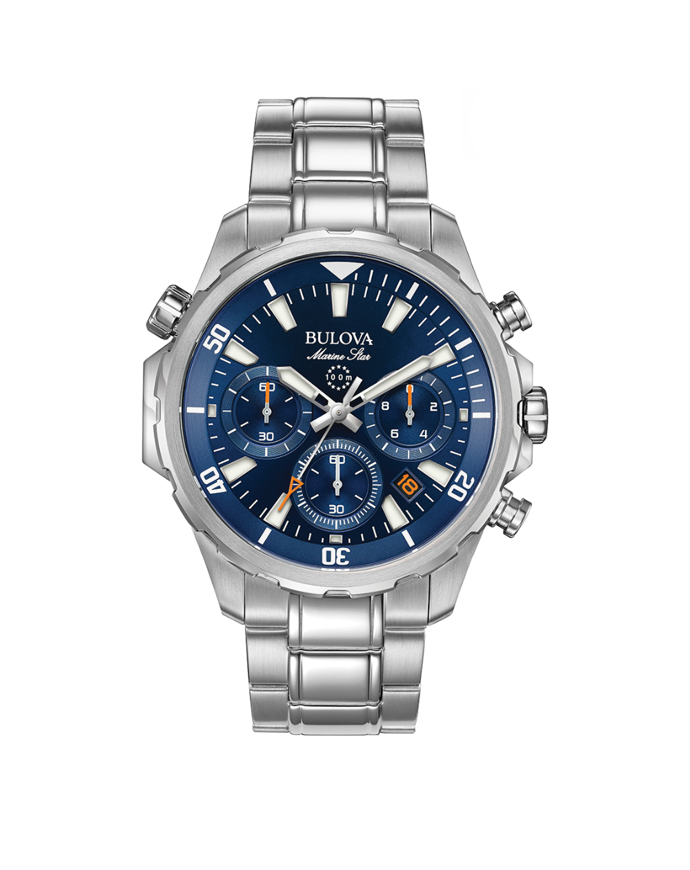 Bulova Marine Star Special Edition Chronograph Mens Watch - 96B256