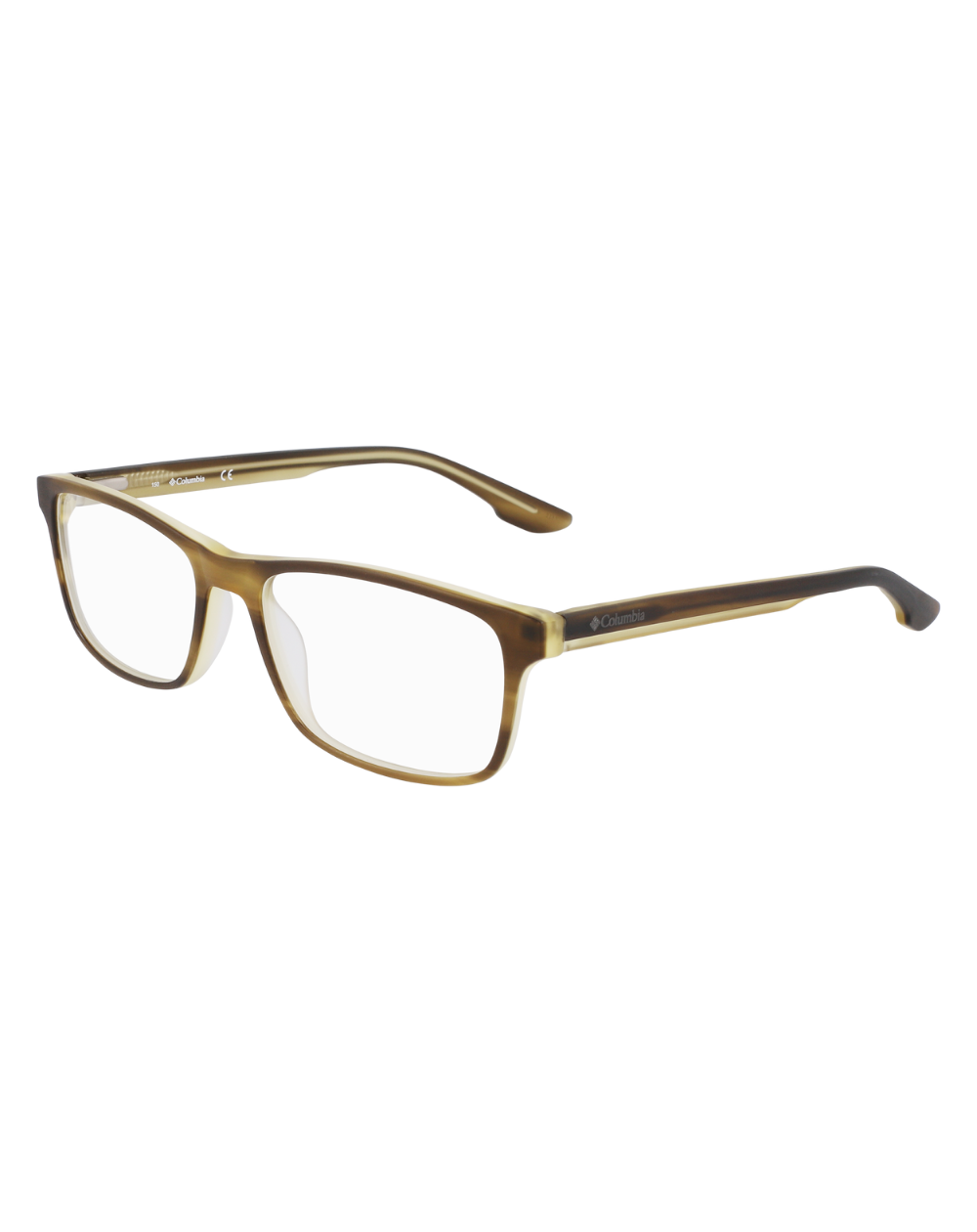 Columbia Matte Brown Horn Optical Frame – C8035/59