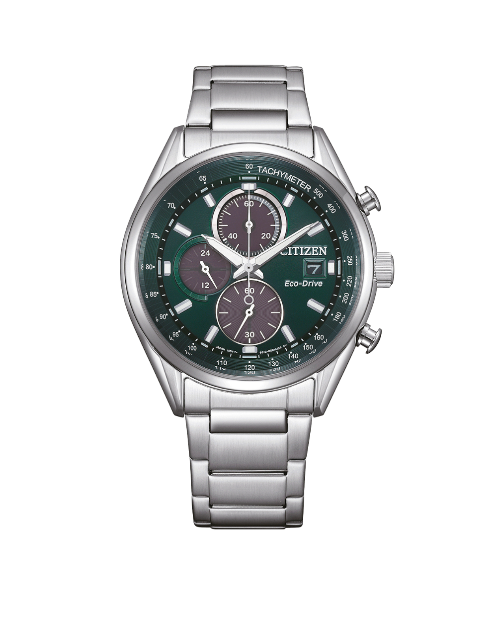 Citizen Emerald Green Eco-Drive Chronograph Men's Watch - CA0459-79X