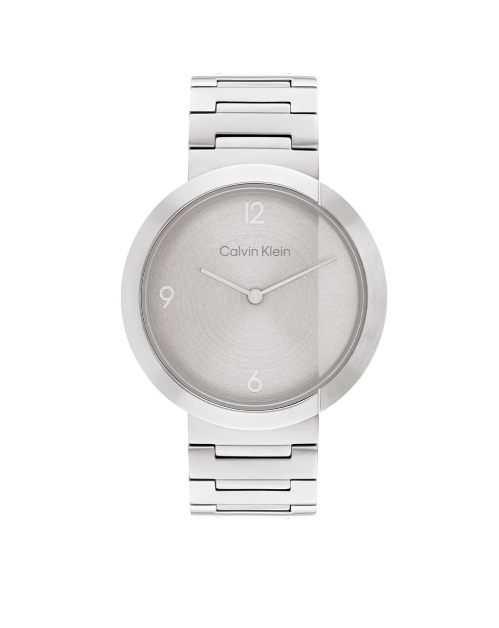 Calvin Klein Silver Tone Quartz Unisex Watch - CK25200289