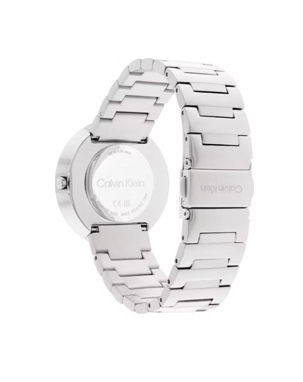 Calvin Klein Silver Tone Quartz Unisex Watch - CK25200289