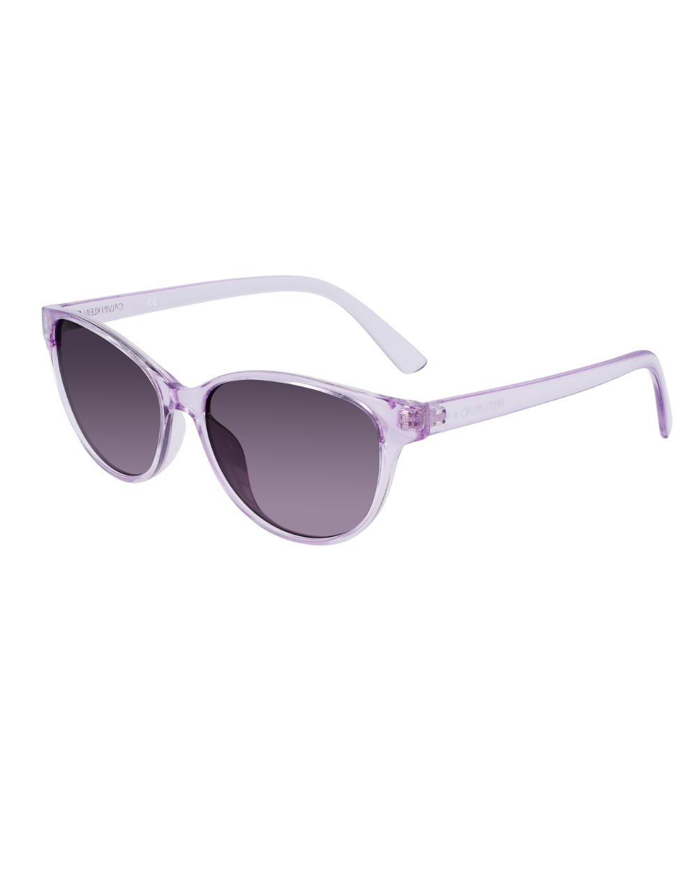 Calvin Klein Crystal Lilac Butterfly Ladies Sunglasses - CK20517S/56/CRYSTAL LILAC