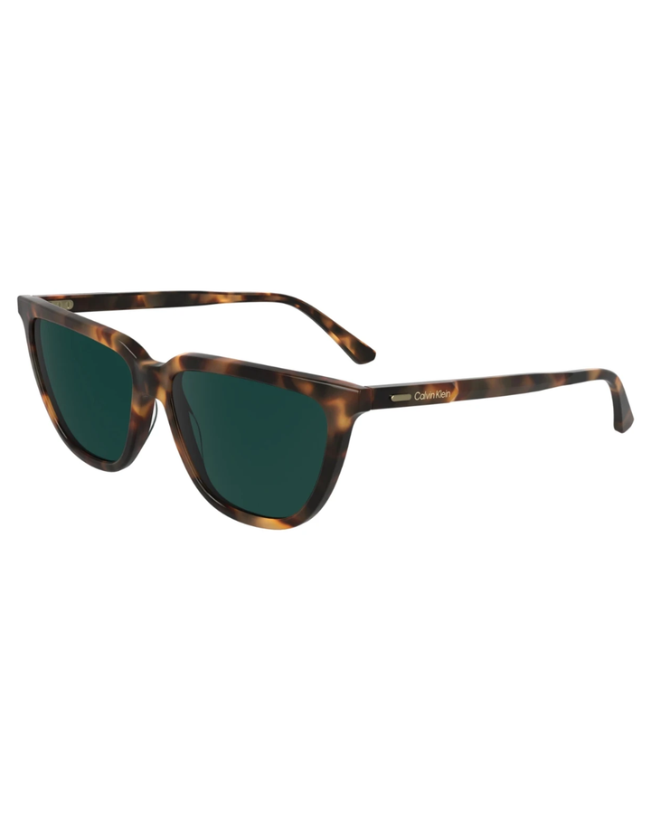 Calvin Klein Havana Brown Ladies Sunglasses - CK24537S.219.55/15