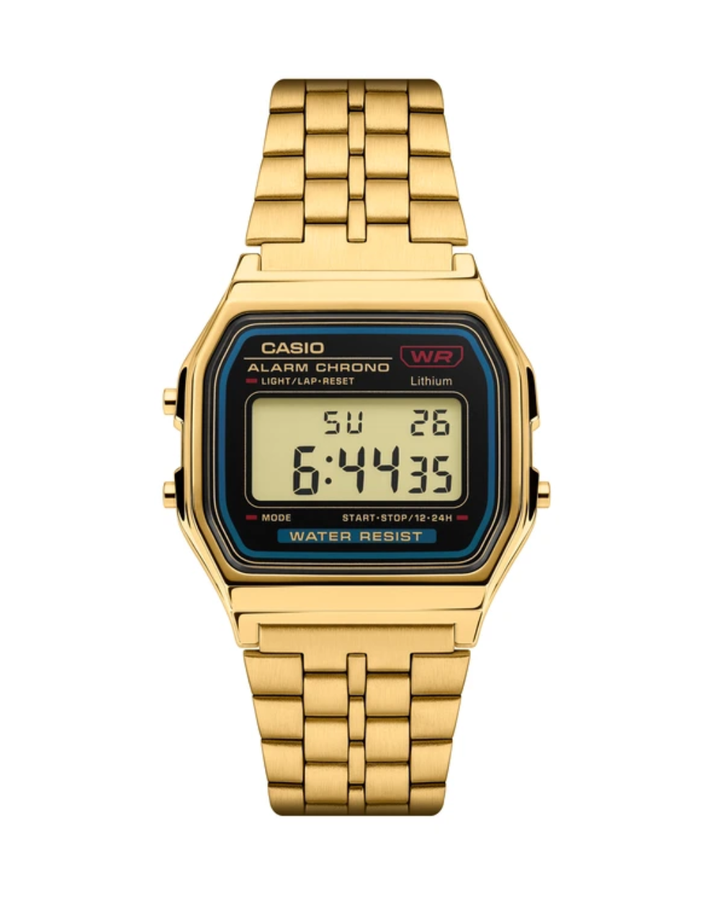 Casio Vintage Gold Digital Unisex Watch - A159WGEA-1EF