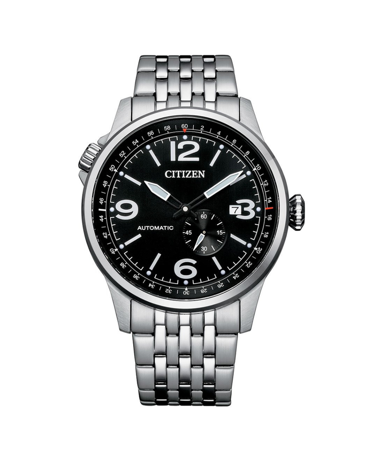 Citizen Automatic Black Dial Gents Watch - NJ0140-84E