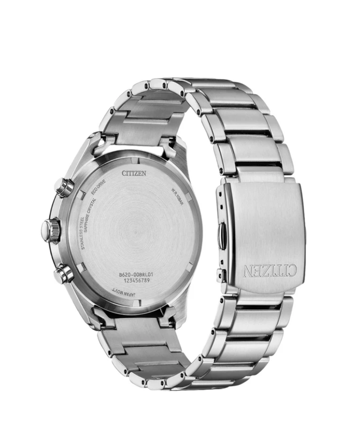 Citizen Chronograph Black Dial Eco Drive Men's Watch - CA4674-58E
