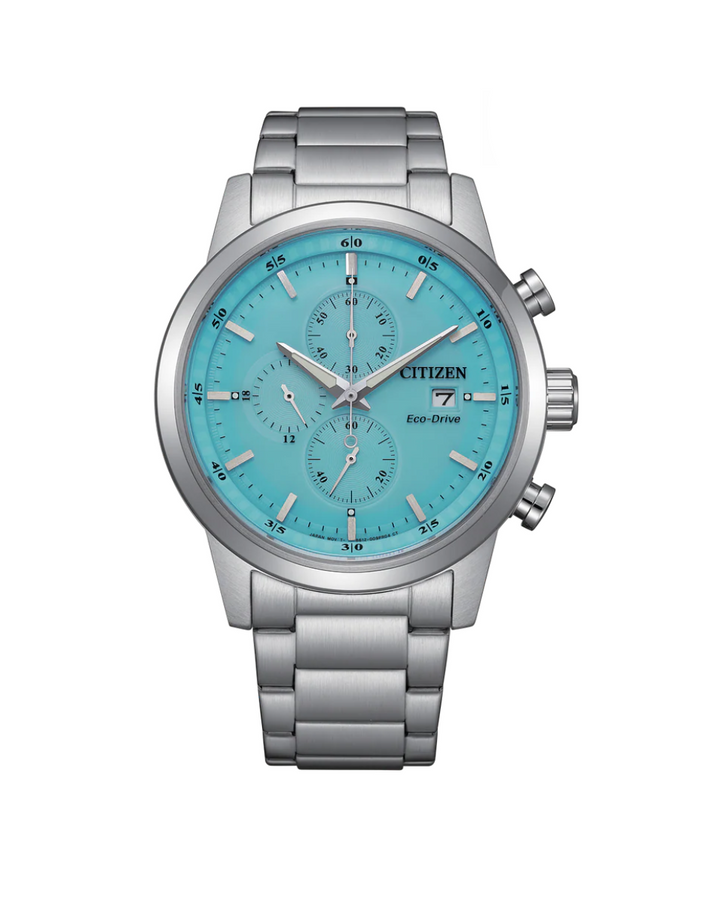 Citizen Classic Chronograph Blue Dial Mens Watch - CA0748-80L