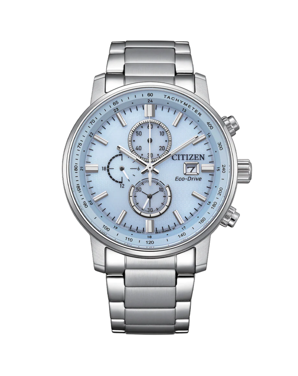 Citizen Classic Sport Chronograph Dusty Blue Dial Gents Watch - CA0840-87M
