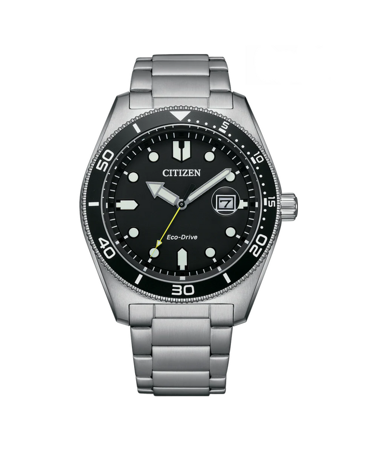 Citizen Classic Sport Eco Drive Black Dial Mens Watch - AW1760-81E
