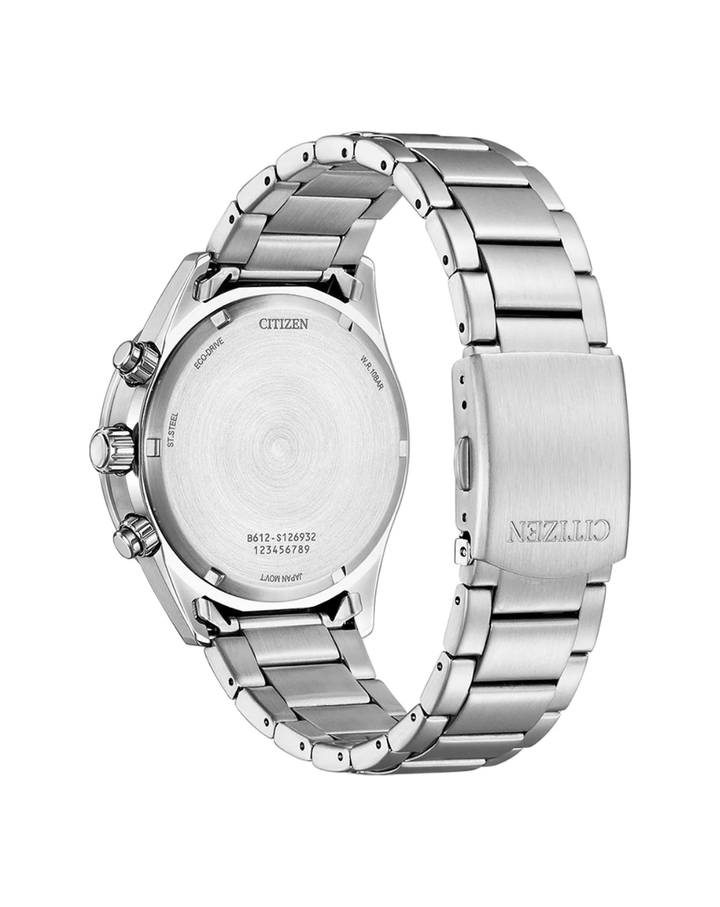 Citizen Eco-Drive Green Dial Chronograph Mens Watch - CA0770-72X
