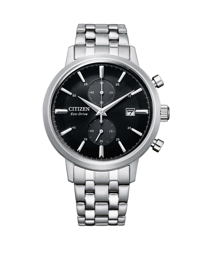 Citizen Eco Drive Black Dial Chronograph Men's Watch - CA7060-88E