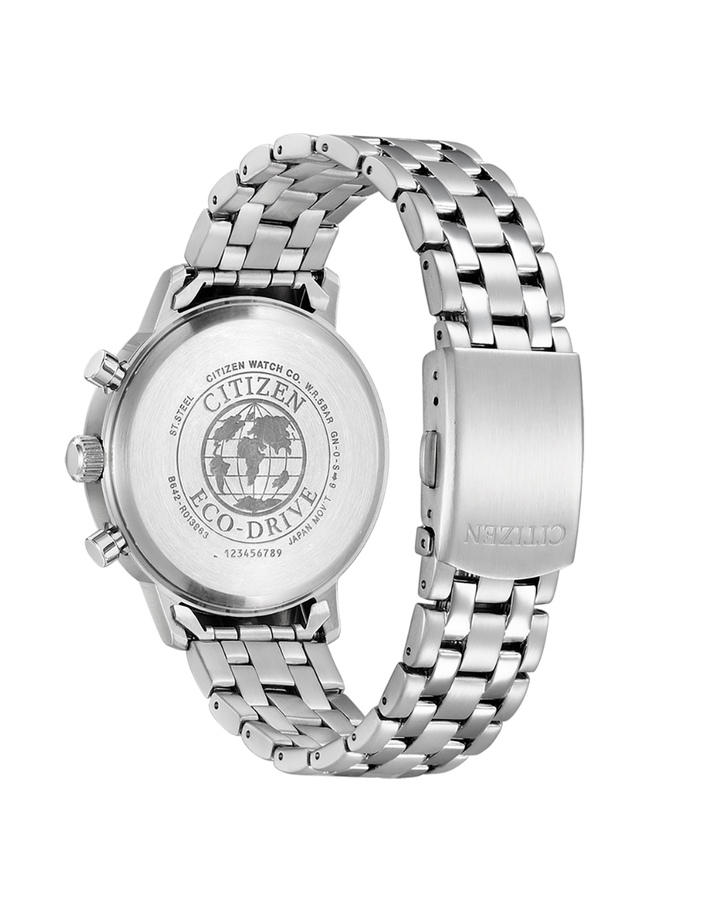 Citizen Eco Drive Black Dial Chronograph Men's Watch - CA7060-88E