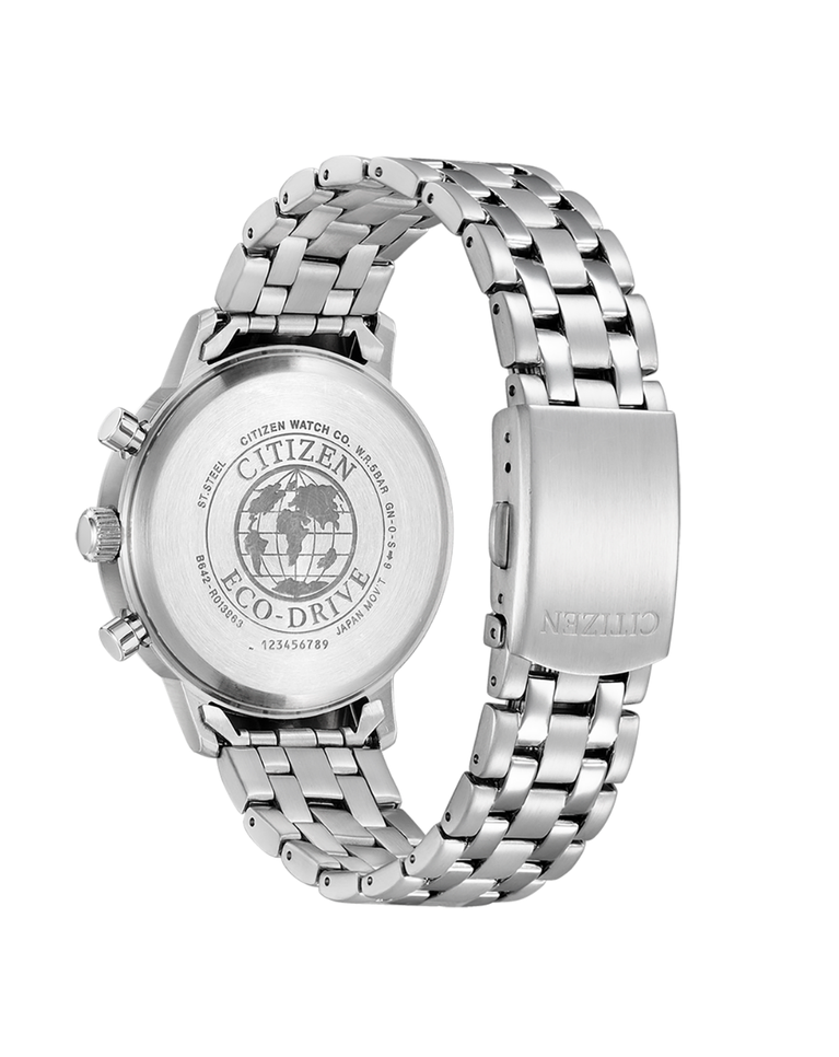 Citizen Eco Drive Black Dial Chronograph Men's Watch - CA7060-88E