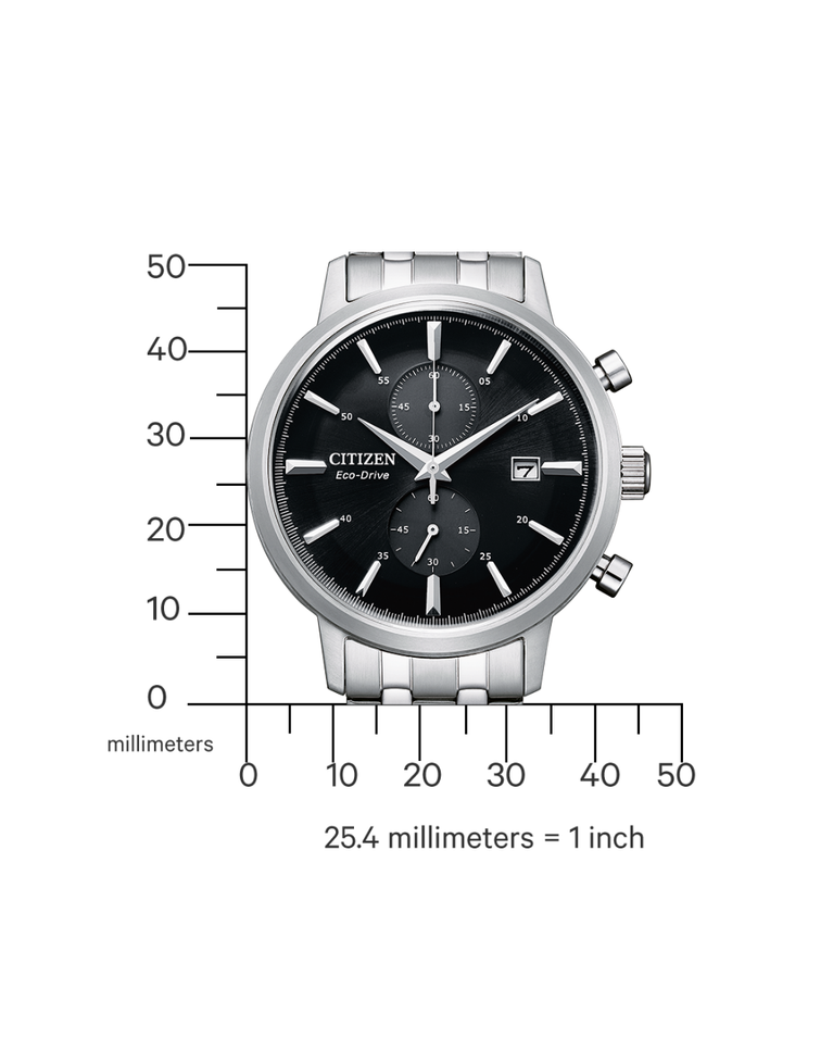 Citizen Eco Drive Black Dial Chronograph Men's Watch - CA7060-88E