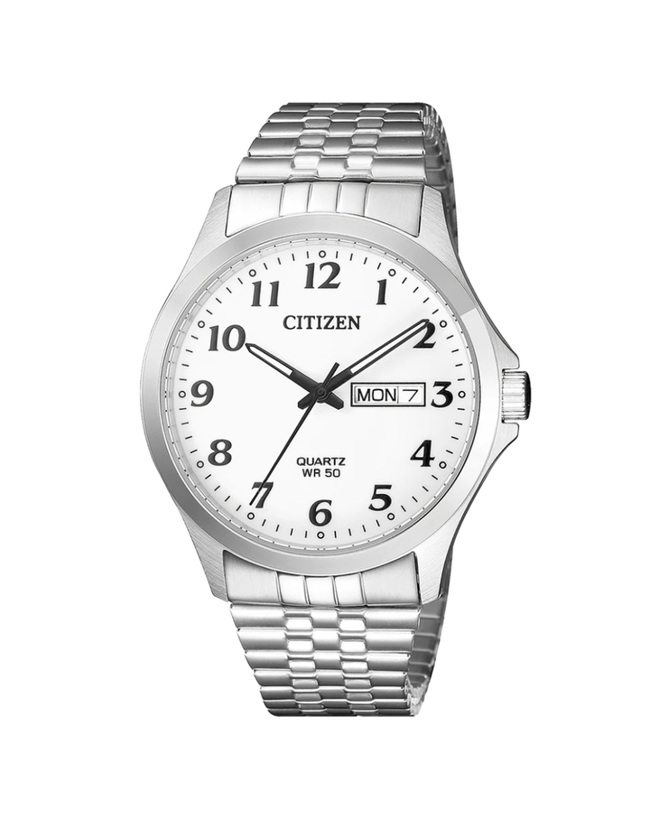 Citizen Gents Dress Alabaster Dial Quartz Watch - BF5000-94A