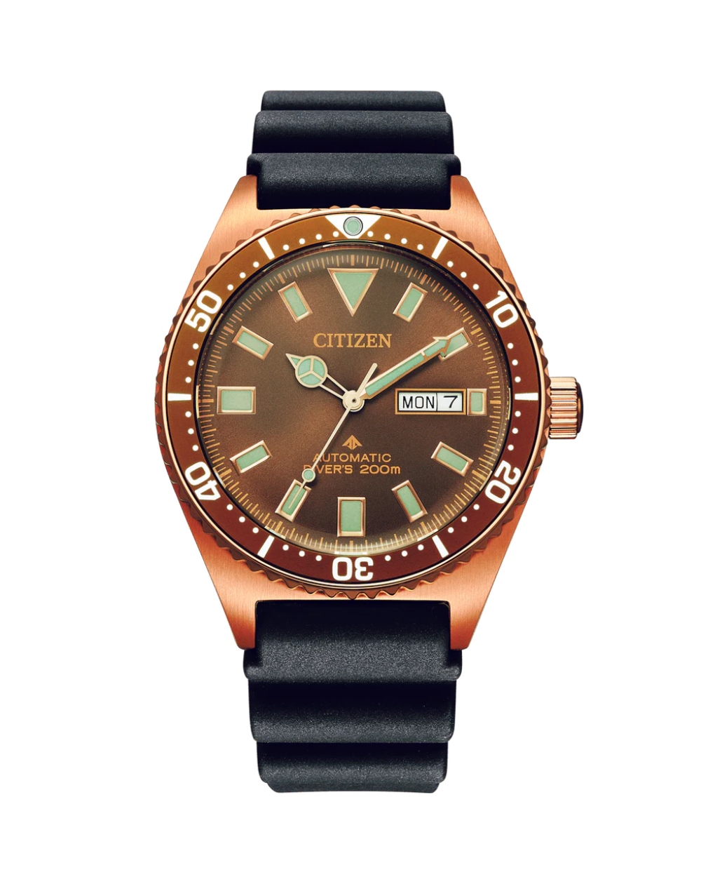 Citizen Promaster Bronze Dial Automatic Men's Watch - NY0125-08W