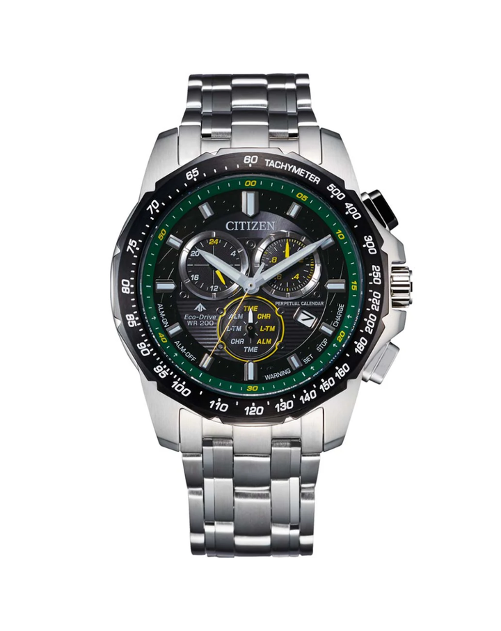 Citizen Promaster MX Black Dial Eco Drive Mens Watch - BL5578-51E