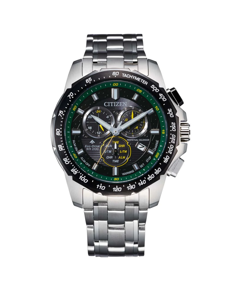 Citizen Promaster MX Black Dial Eco Drive Mens Watch - BL5578-51E