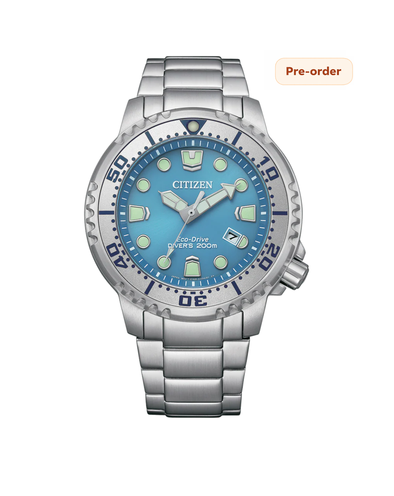 Citizen Promaster Marine Blue Dial Eco Drive Mens Watch - BN0165-55L